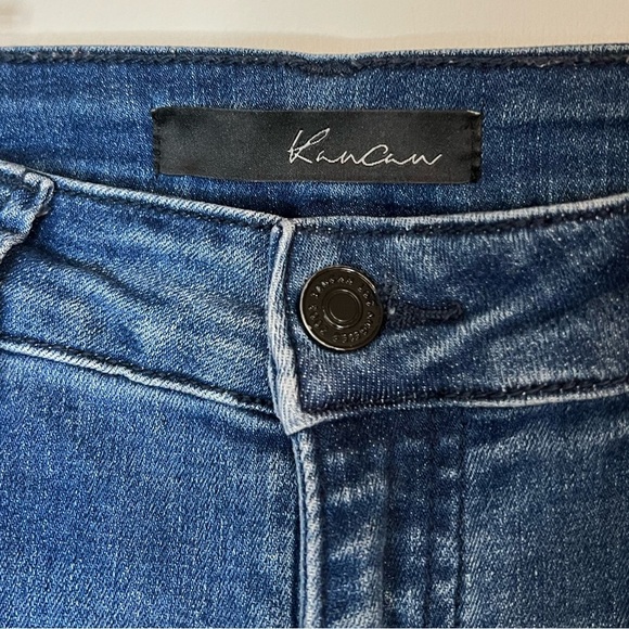 KanCan Women's Mid Rise Distressed Skinny Jeans Sz 26 - Picture 6 of 7